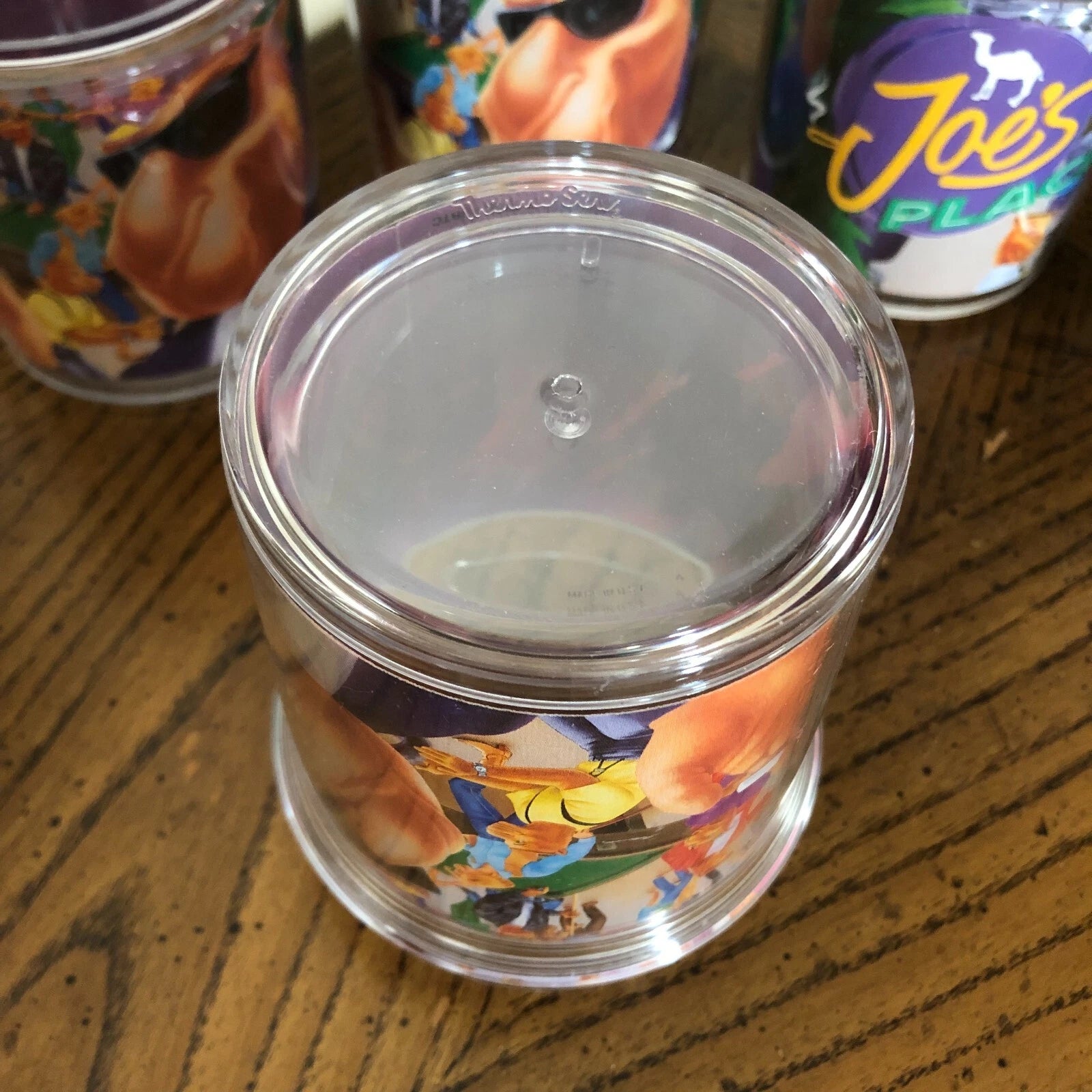 Joe's Place Acrylic Insulated Cups Lot of 6 Vintage 1994 Cool Camel USA Made NEW | eBay