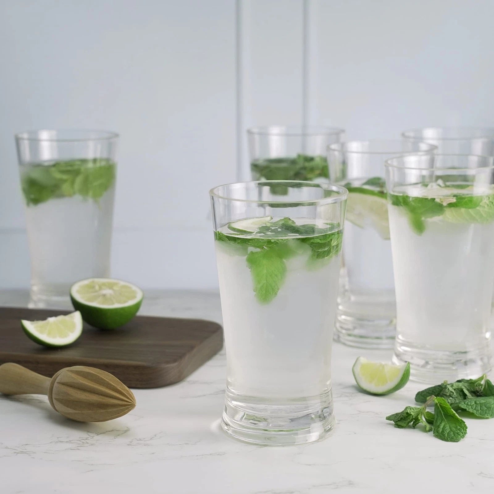 24oz Clear Acrylic Tumblers, Set of 6, BPA-free Reusable Water Cups for Parties | eBay