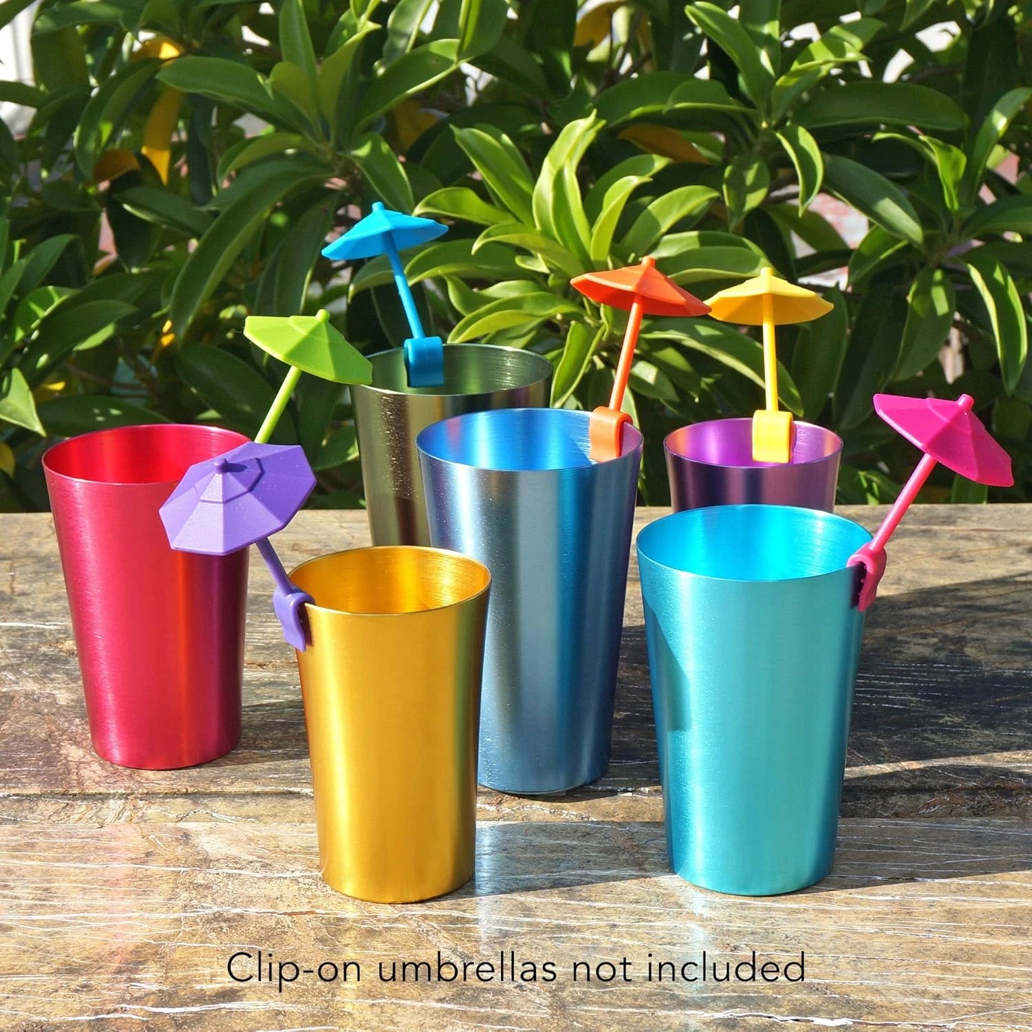 Aluminum Water Tumblers Set of 6 Different Color for Children Adults Travelling | eBay