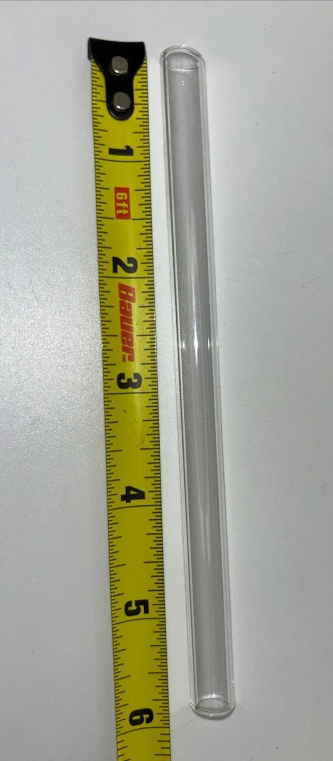 Glass Drinking Straws 4 Pack Reusable Clear 6 Inch Straight Replacement Straws | eBay