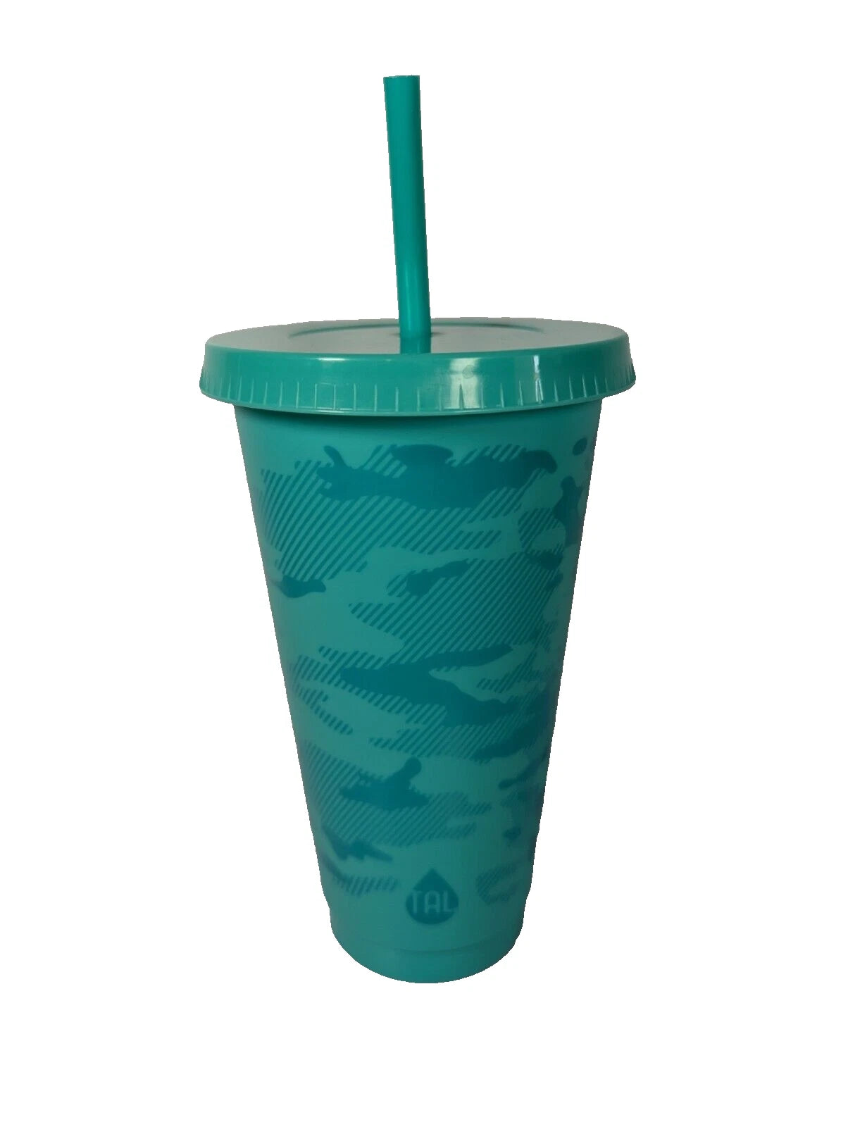 6 TAL Reusable Color Changing Plastic Drinking Cups, Straws and Lids Tumblers | eBay