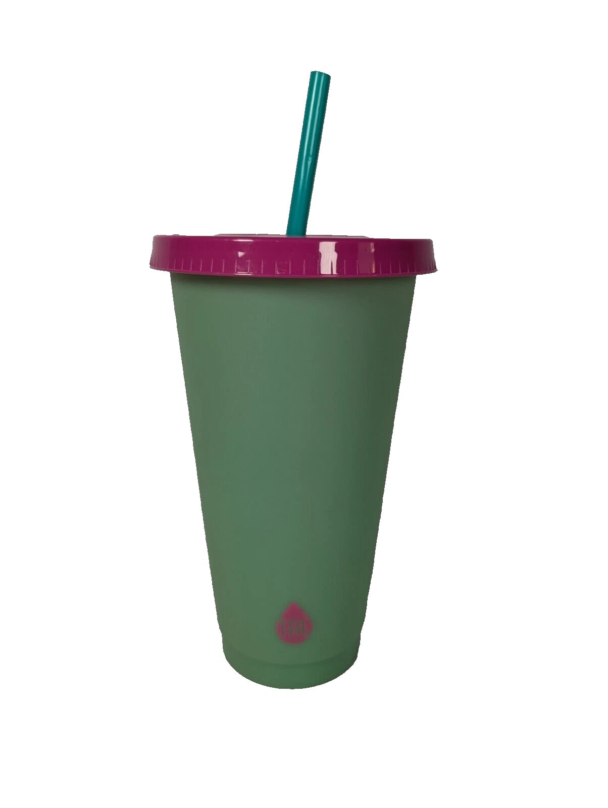 6 TAL Reusable Color Changing Plastic Drinking Cups, Straws and Lids Tumblers | eBay