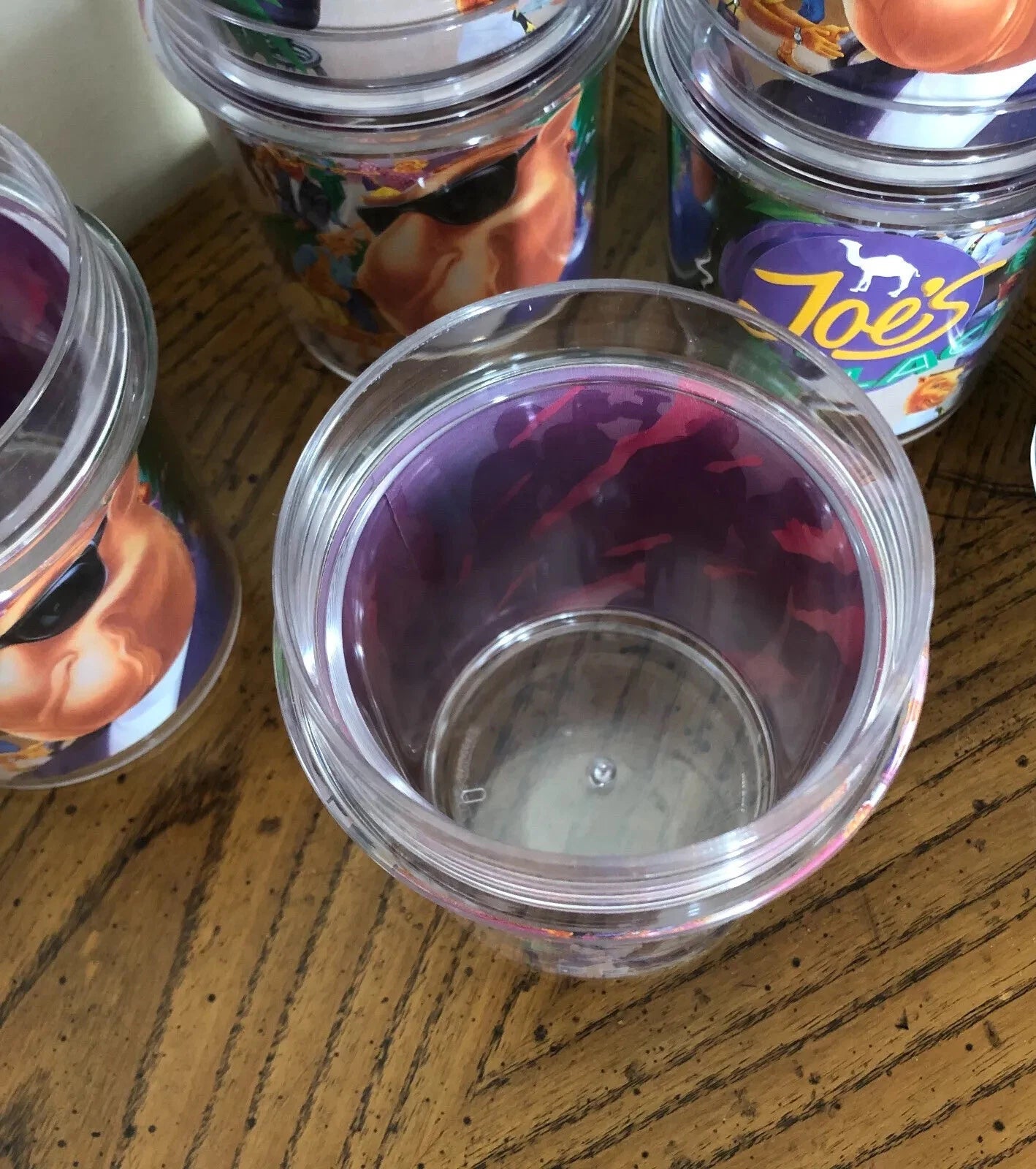 Joe's Place Acrylic Insulated Cups Lot of 6 Vintage 1994 Cool Camel USA Made NEW | eBay