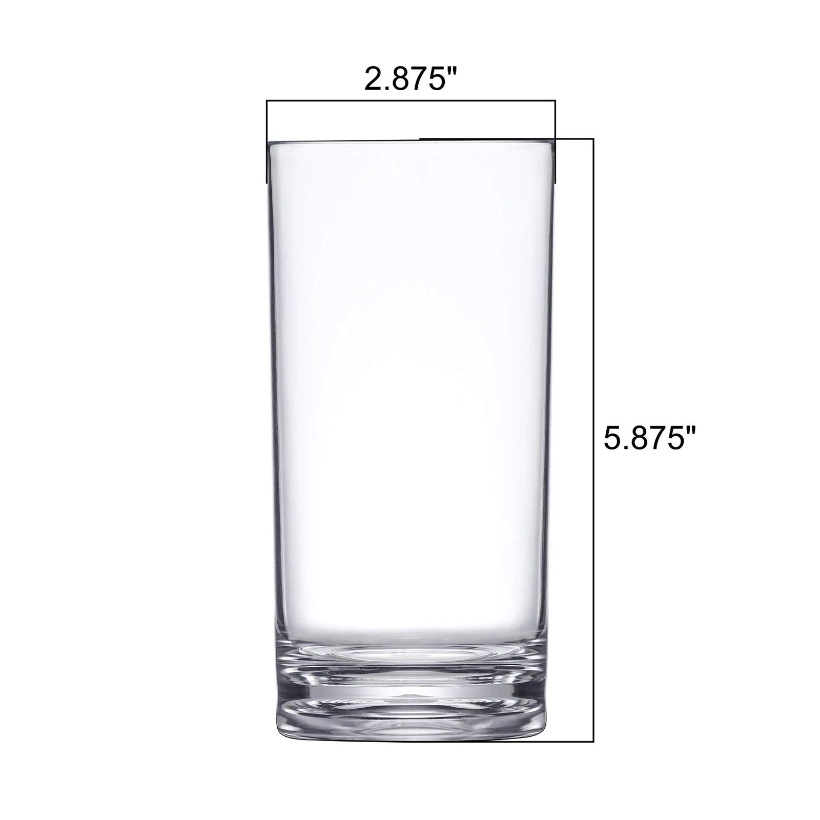 Amazing Abby Probity 16oz Plastic Tumblers Set of 6, BPA-Free, Shatter-Proof,... | eBay