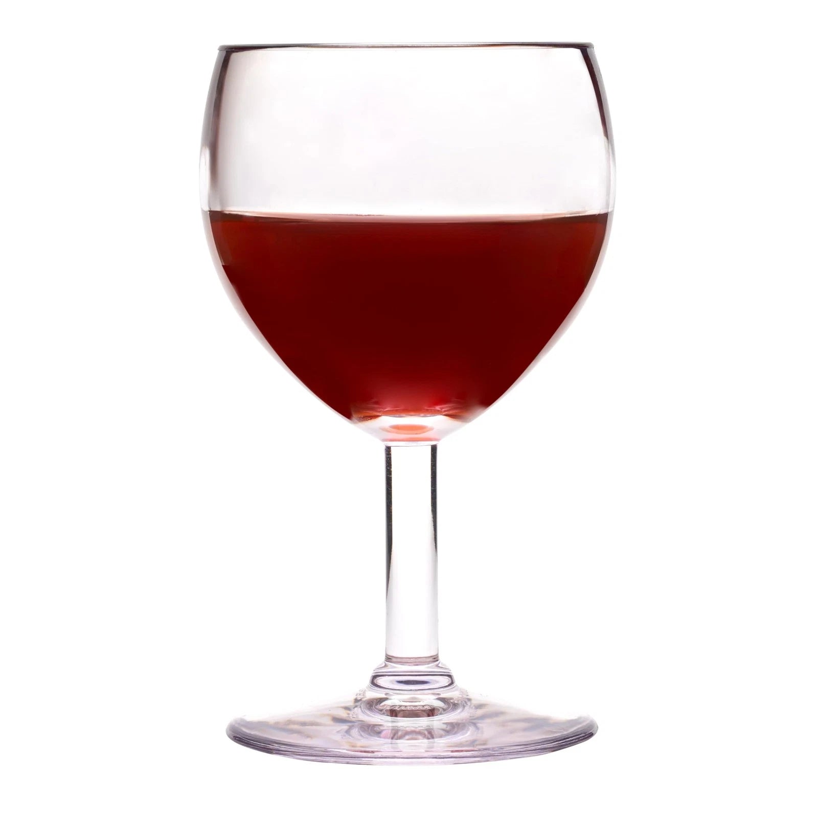 Shatterproof Plastic Wine Glasses, 6 oz, Set of 4, Heavy-Duty, BPA Free, Clear | eBay