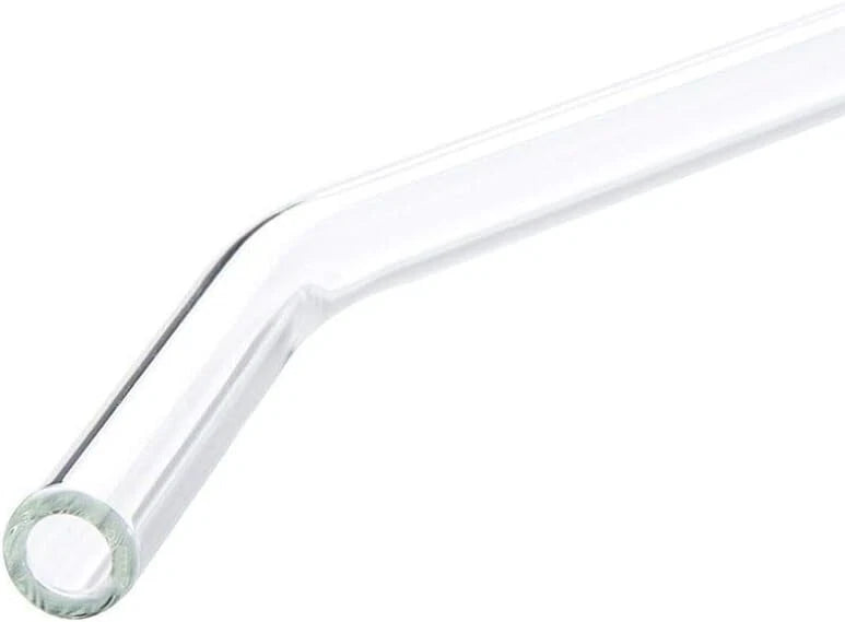 Eco-Friendly 6x 6-Inch Glass Straws with Plastic-Free Cleaning Brush, | eBay