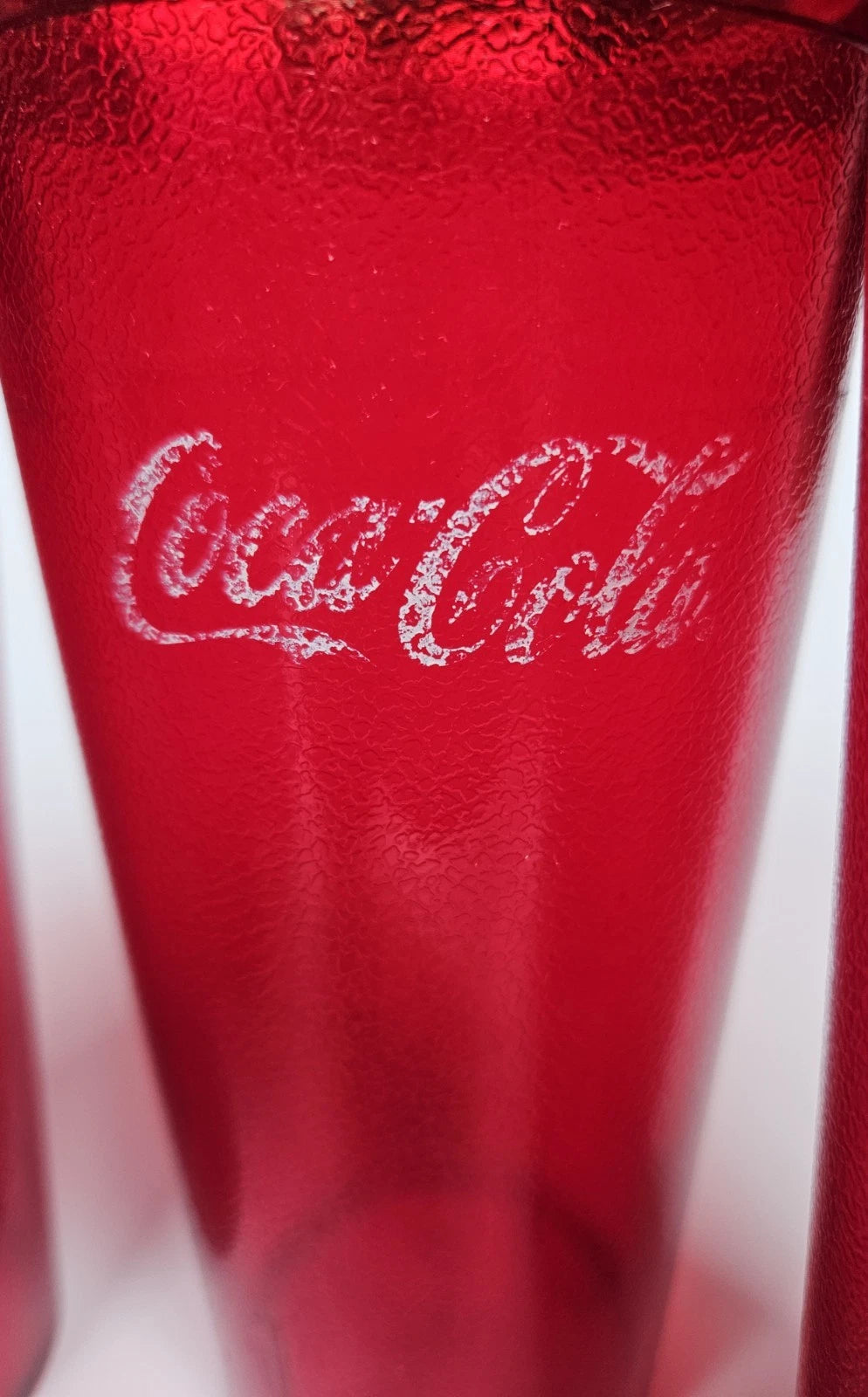 Coca-Cola Coke Ruby Red Plastic Tumblers Set of 6 - 20oz Cups Restaurant READ | eBay
