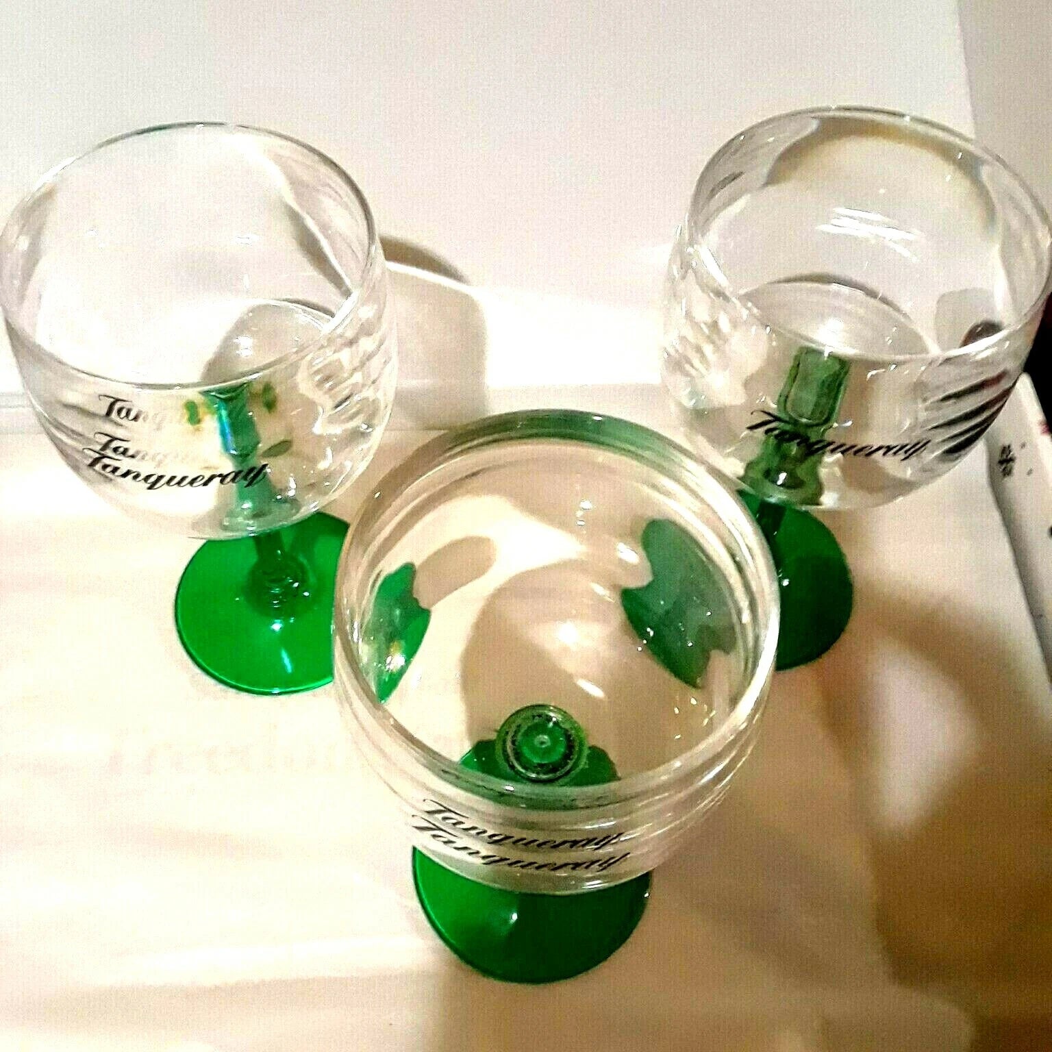 COPA GOBLET TANGUERAY HARD ACRYLIC Gin Cocktail Wine Set of 6 New Green | eBay