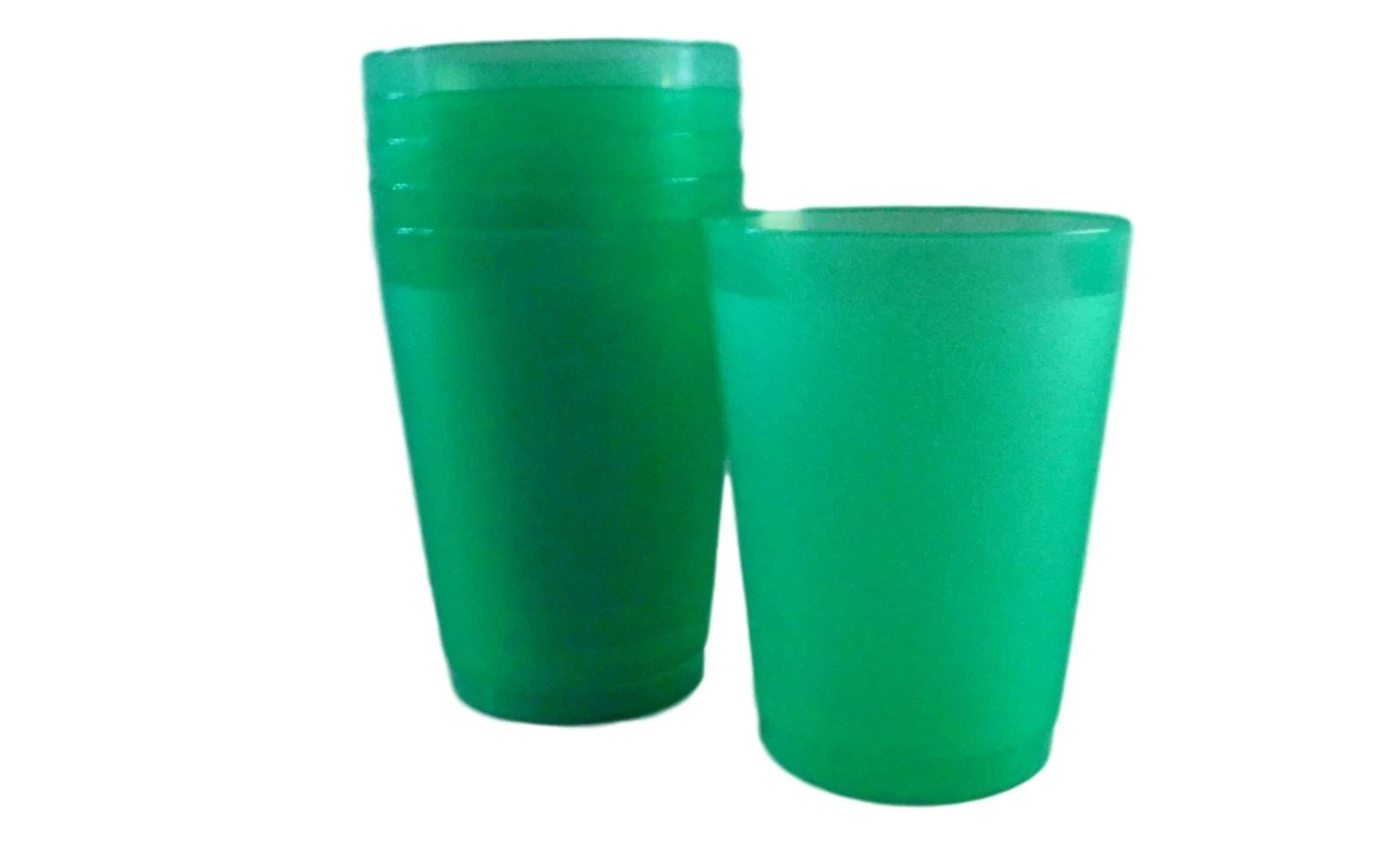 6 16 Ounce Frosted Flexible Glasses - 7 Color Choice - Unbreakable | eBay