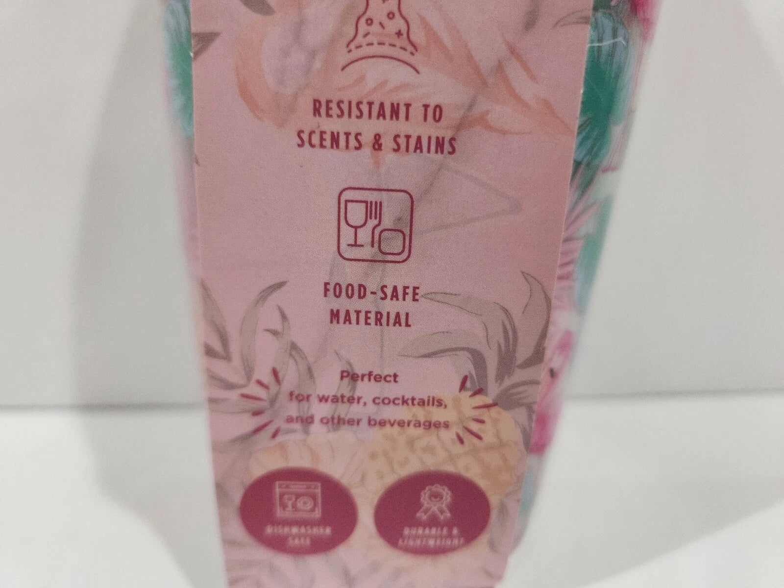 Core Kitchen Pink Flamingo Plastic Tumblers Glasses INDOOR/OUTDOOR 27oz | eBay