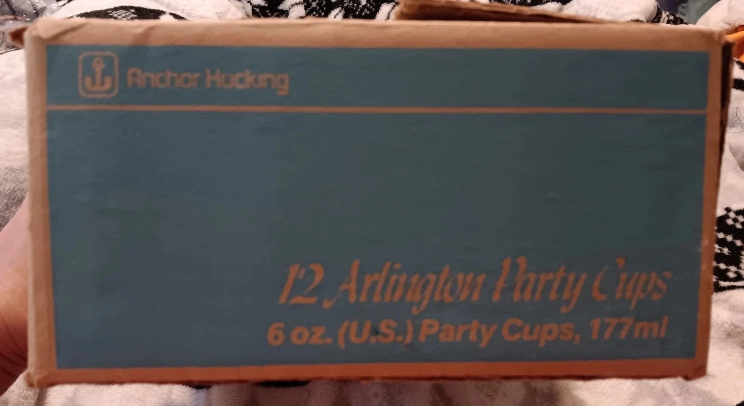 Anchor Hocking Arlington Set Of 12 Party Cups | eBay