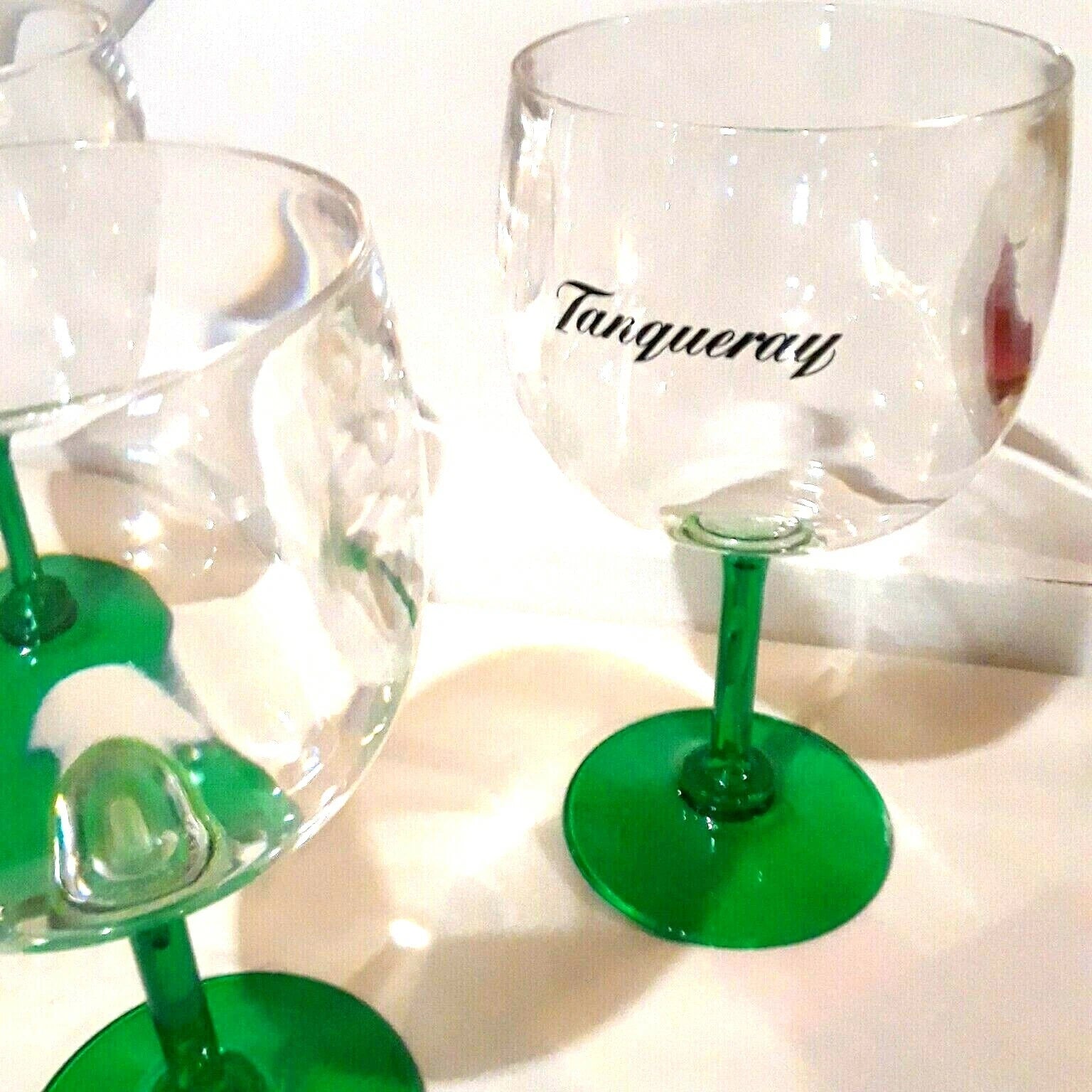 COPA GOBLET TANGUERAY HARD ACRYLIC Gin Cocktail Wine Set of 6 New Green | eBay