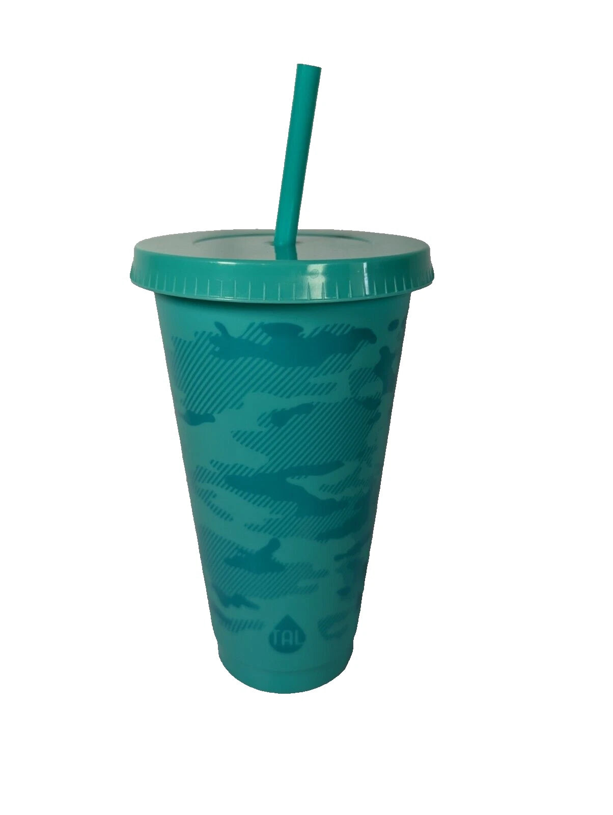 6 TAL Reusable Color Changing Plastic Drinking Cups, Straws and Lids Tumblers | eBay