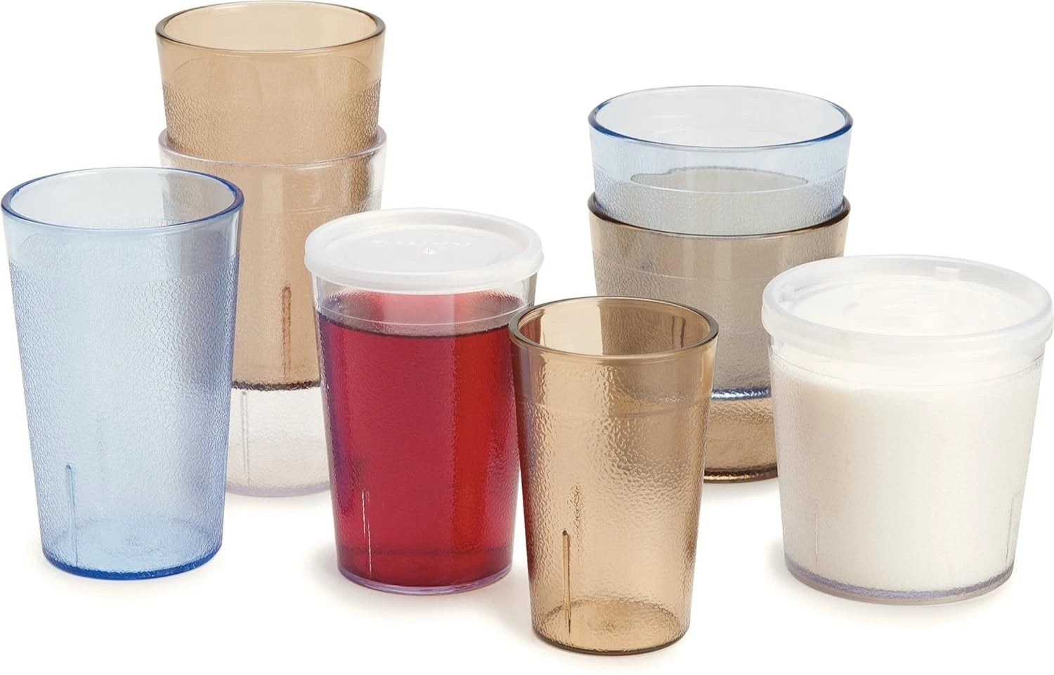 Durable 8 oz Everyday Tumblers - Pack of 6, Stackable & Dishwasher Safe Design | eBay