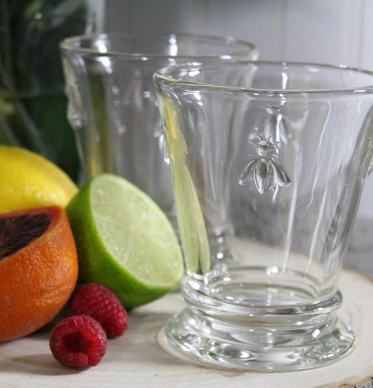La Rochere Napoleon Bee 9oz Drinking Glasses - Set of 6 Glassware Tumblers | eBay