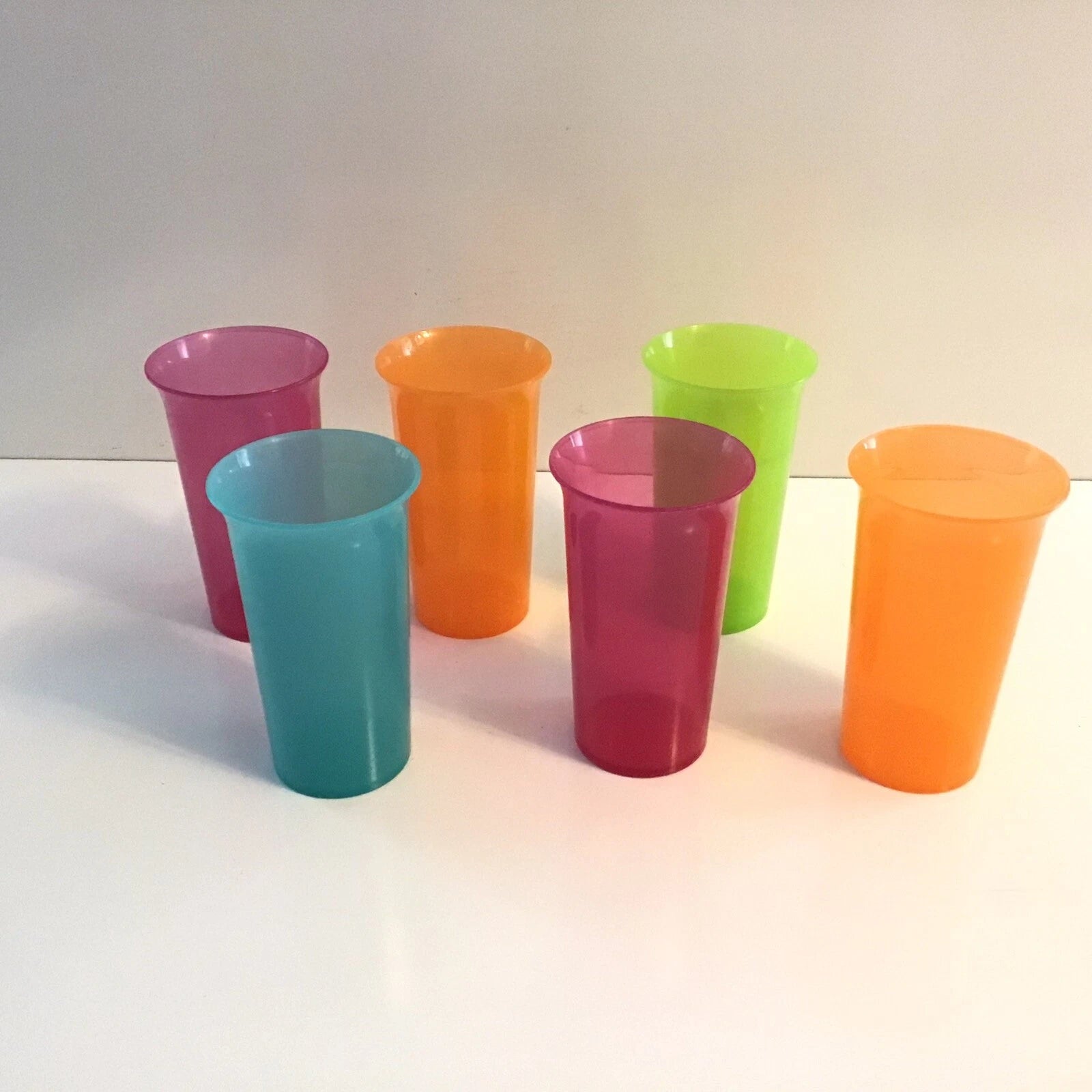 6 Tupperware Bell Tumblers Cups Glasses #2874 | eBay