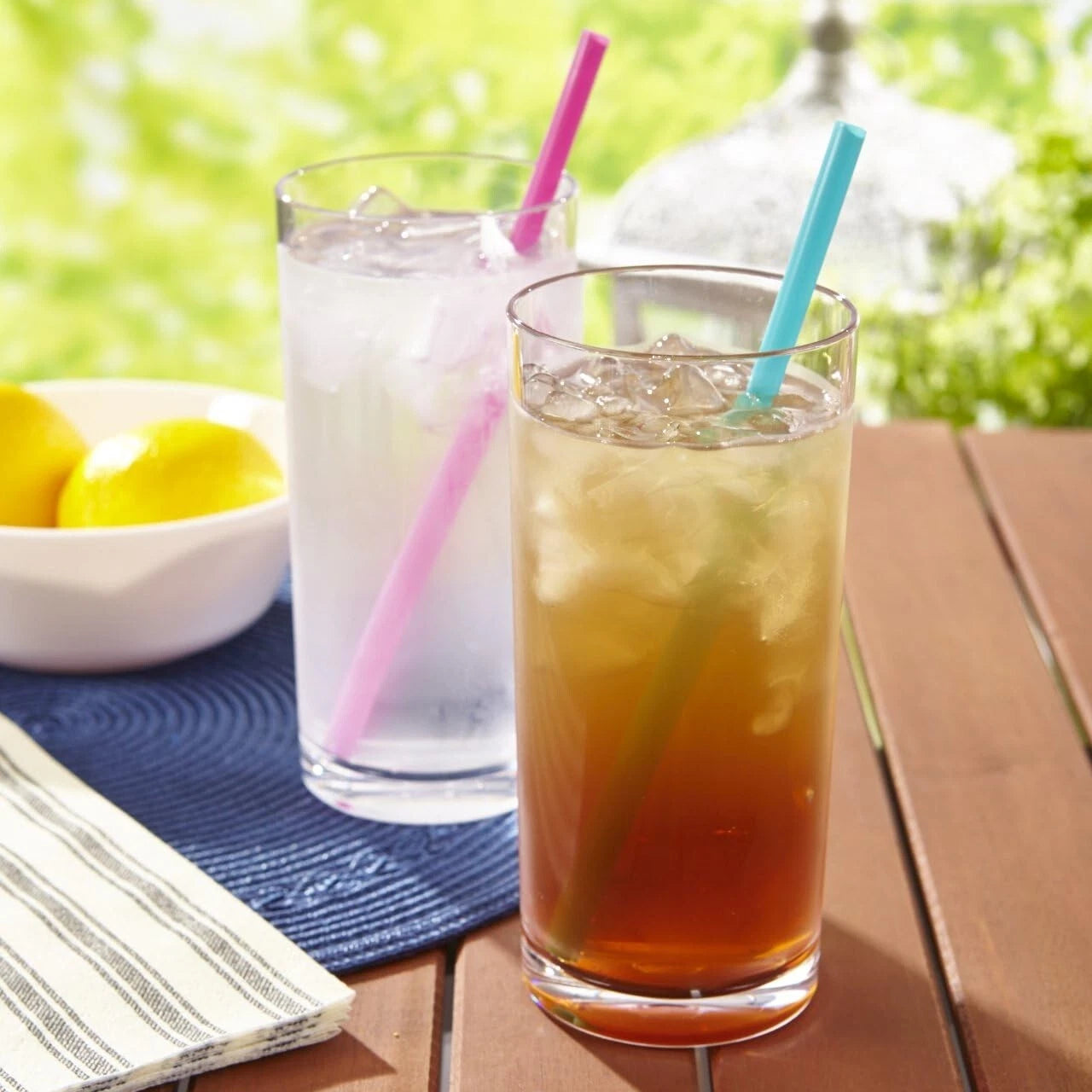 Elegant Set of 6 Clear 24oz Plastic Iced Tea Tumblers | Reusable and BPA-Free | eBay