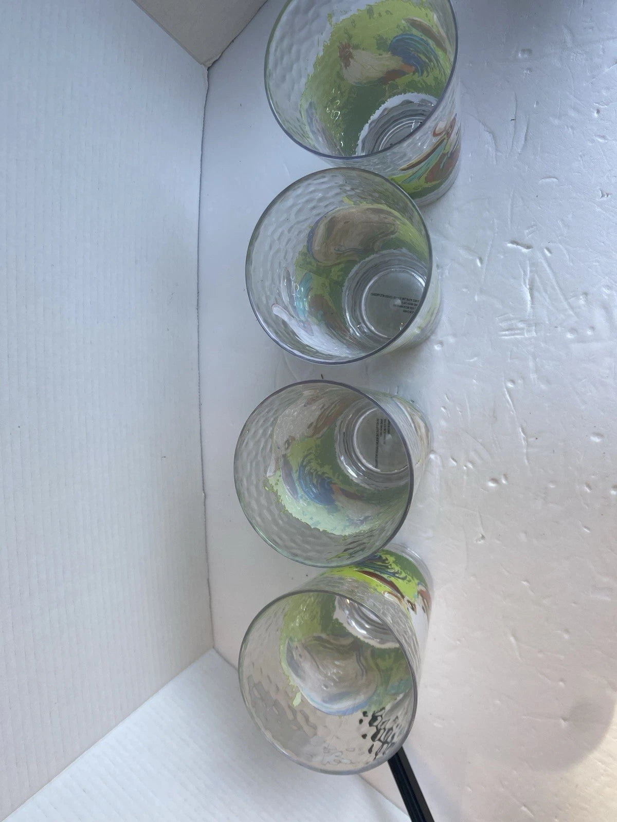 4 Farm Animal Plastic Glasses 6 1/2 Inches Tall | eBay