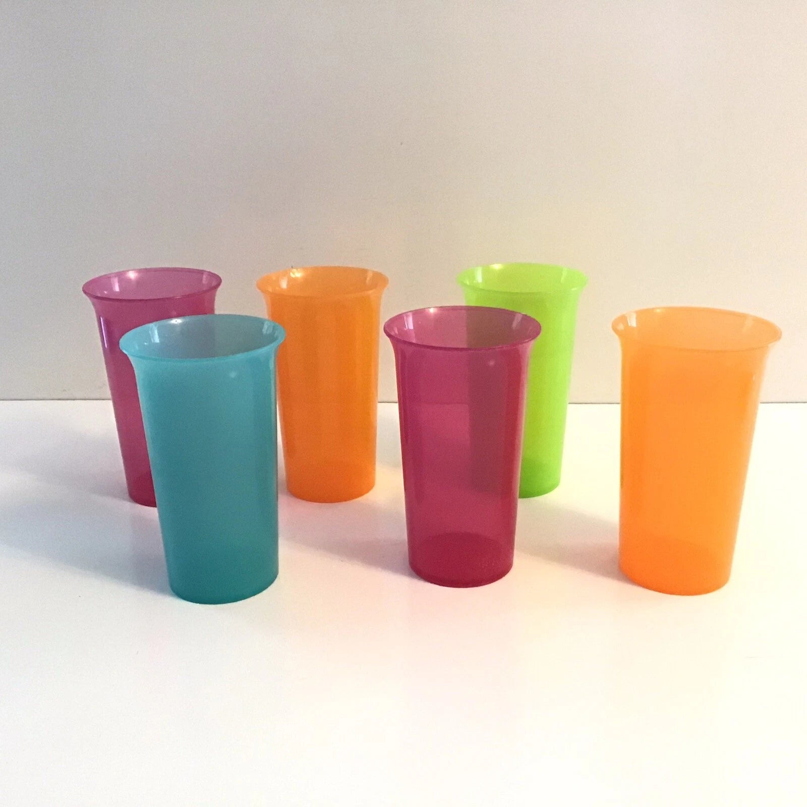 6 Tupperware Bell Tumblers Cups Glasses #2874 | eBay