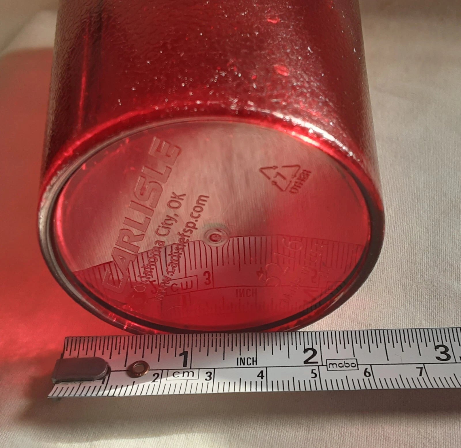 6-Set Carlisle Restaurant 16 oz Tumbler Cups Break-Resistant Drinking Red | eBay