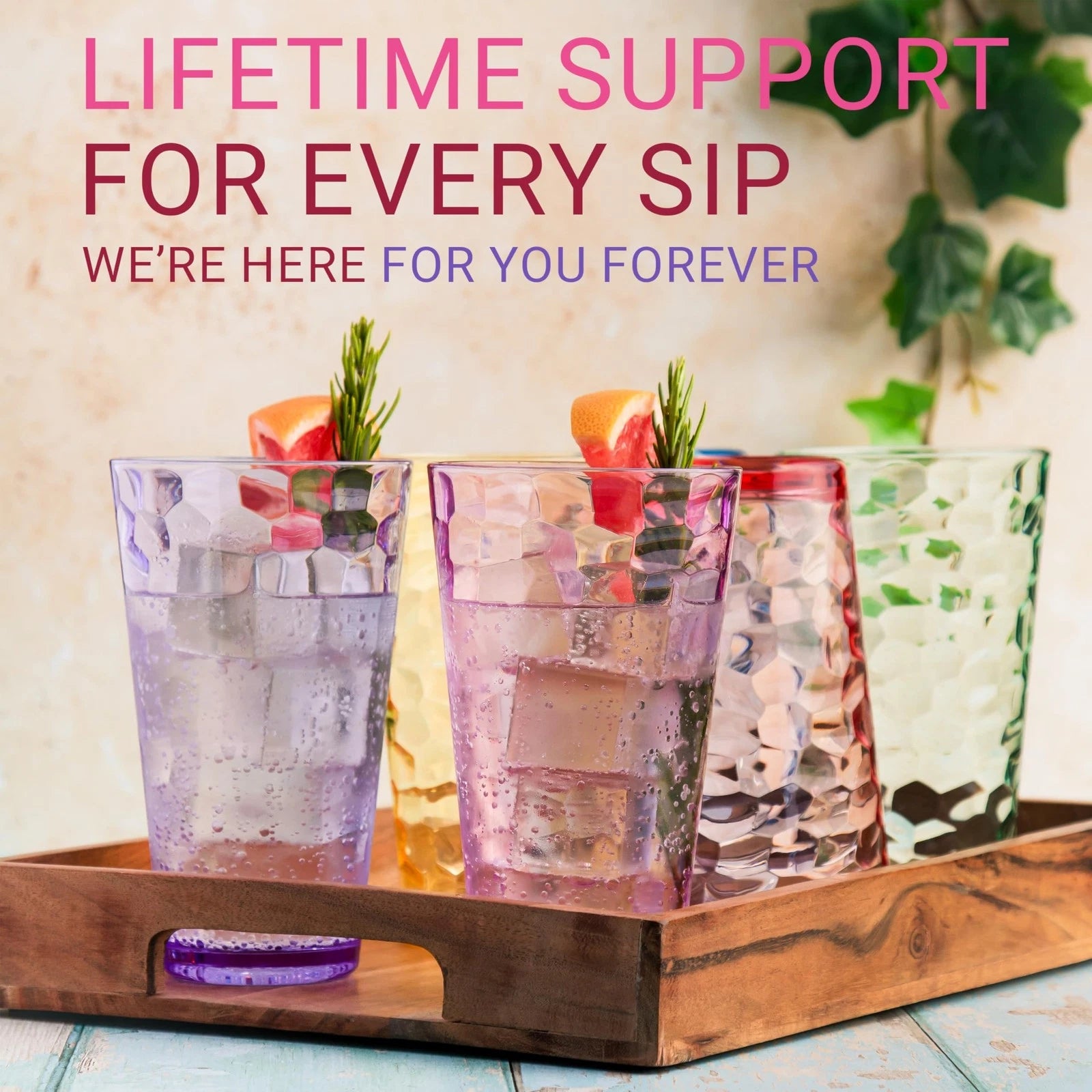 Hammered Plastic Drinking Tumbler, Dishwasher-Safe Premium Quality Water Glas... | eBay