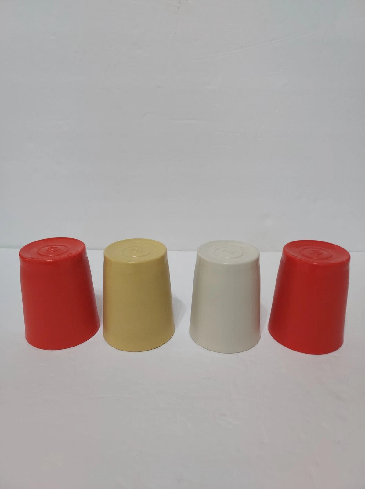 Lot of 5 Vintage Tupperware 6 oz Kids Juice Glasses 1251 No Lids | eBay