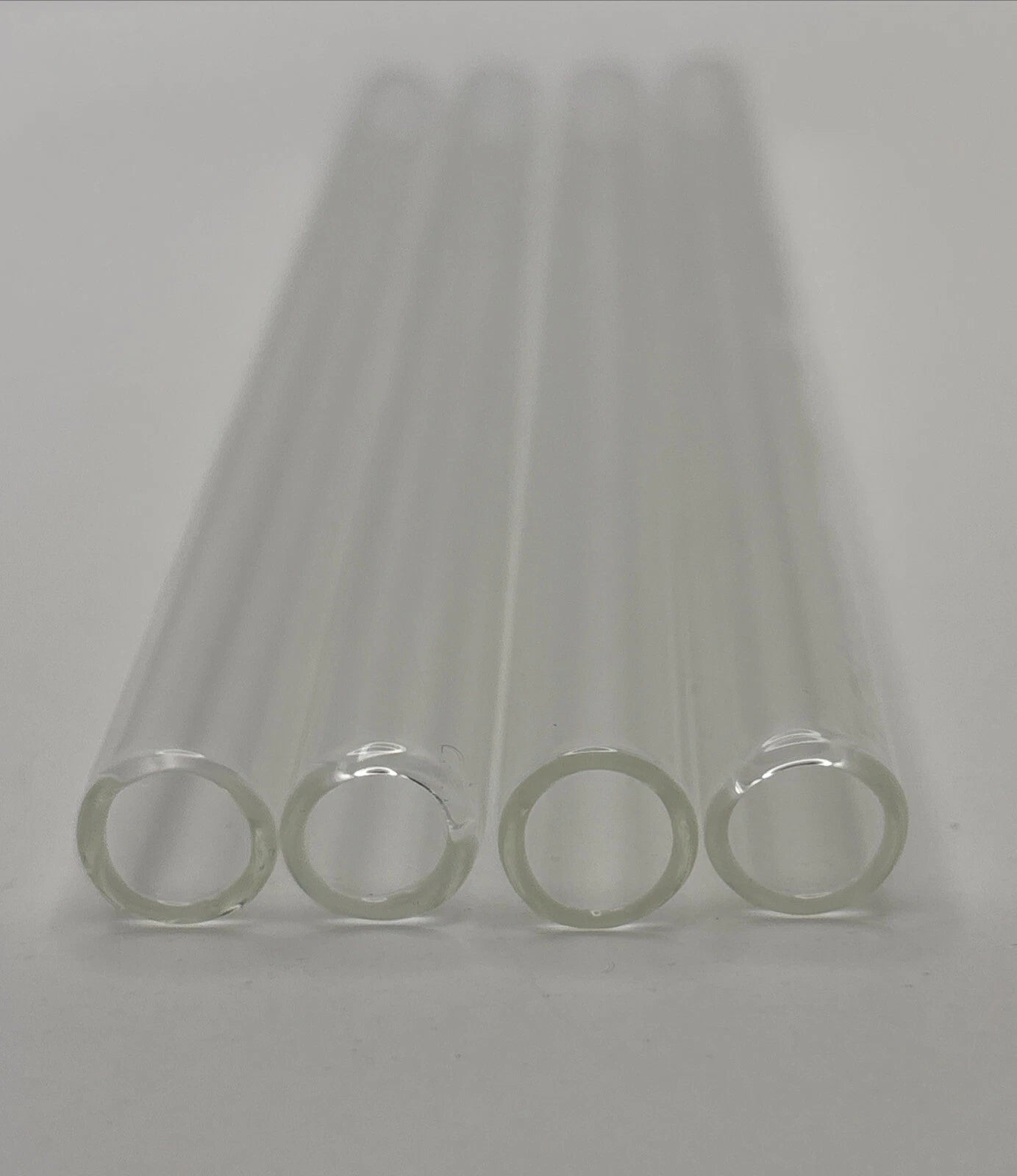 Glass Drinking Straws 4 Pack Reusable Clear 6 Inch Straight Replacement Straws | eBay