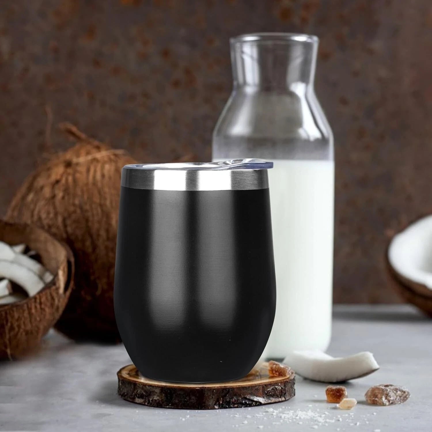 Colorful 12 Oz Insulated Wine Tumblers - Unbreakable Stainless Steel for Travel | eBay