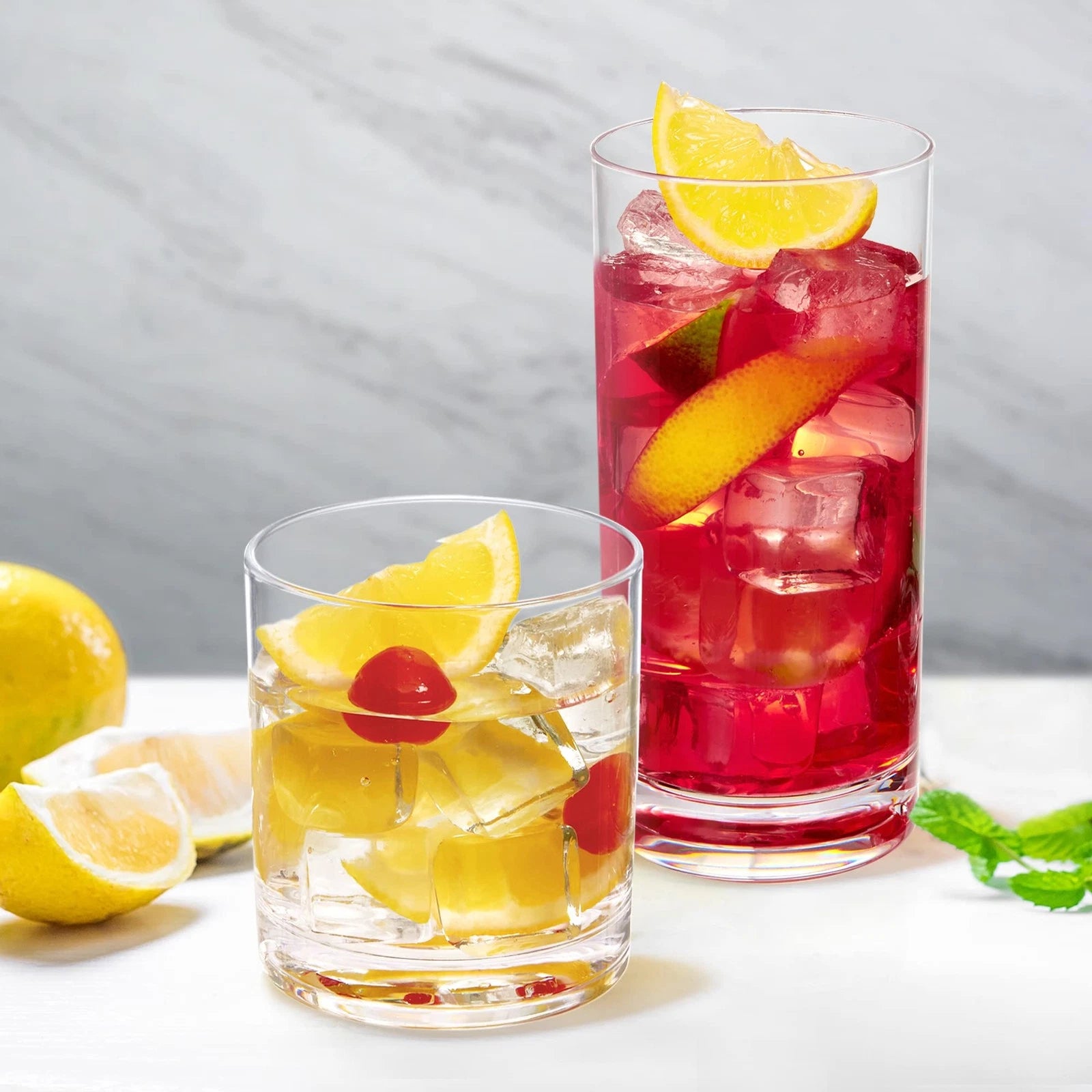 Amazing Abby Probity 16oz Plastic Tumblers Set of 6, BPA-Free, Shatter-Proof,... | eBay