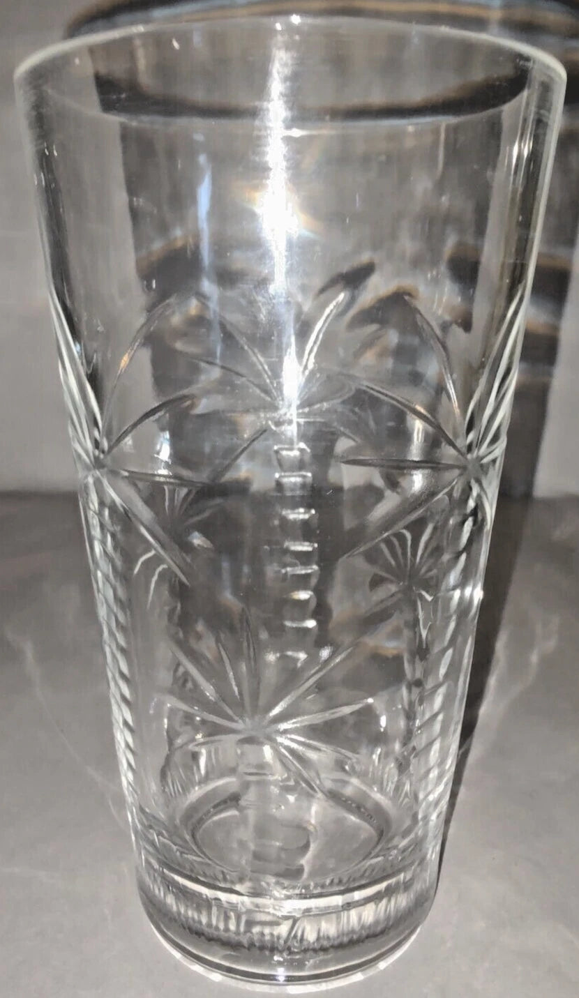 6pc Acrylic 21oz Drinking Glasses Tropical Designs Summer Pineapple | eBay