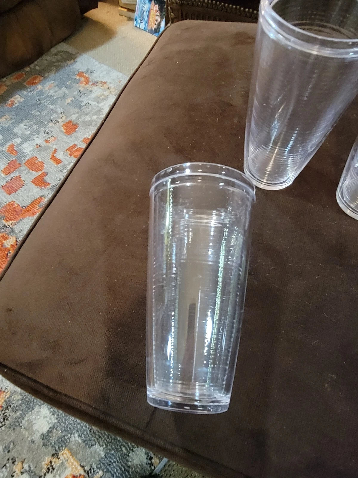 6 Double Wall Insulated Tumblers 16 Oz 7 1/4" Tall Plastic Glasses | eBay