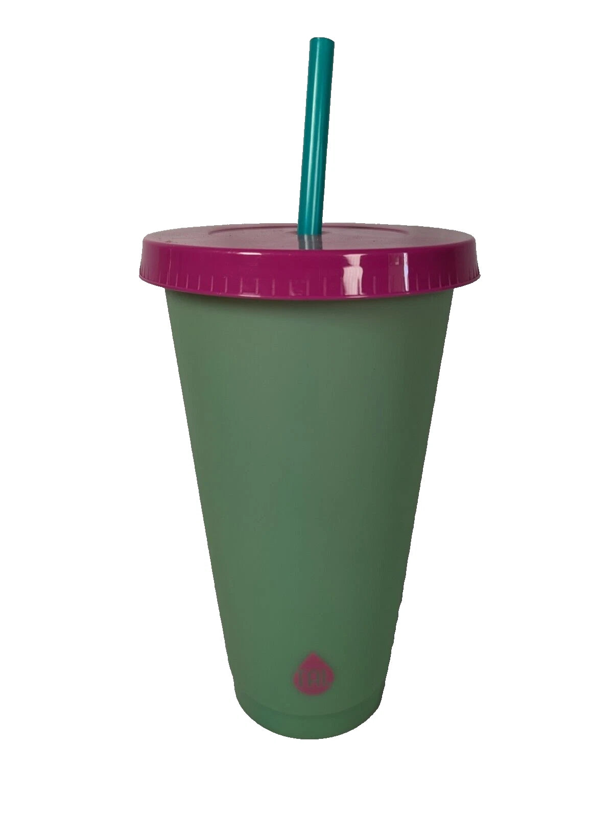 6 TAL Reusable Color Changing Plastic Drinking Cups, Straws and Lids Tumblers | eBay