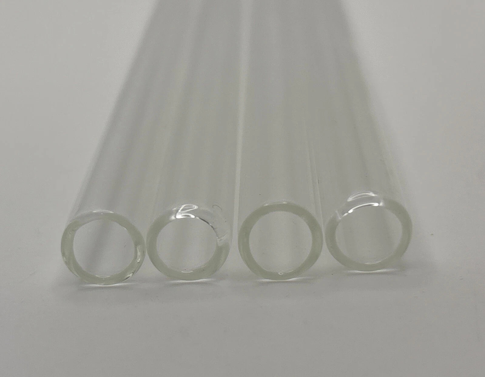 Glass Drinking Straws 4 Pack Reusable Clear 6 Inch Straight Replacement Straws | eBay