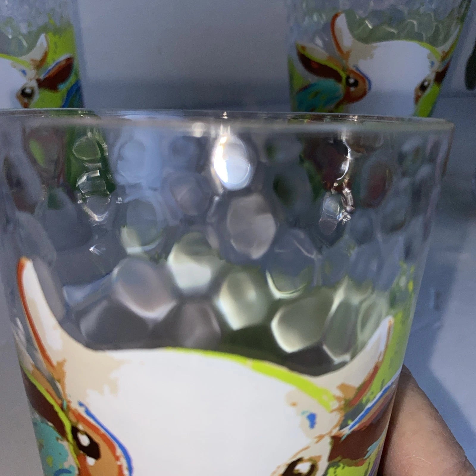 4 Farm Animal Plastic Glasses 6 1/2 Inches Tall | eBay