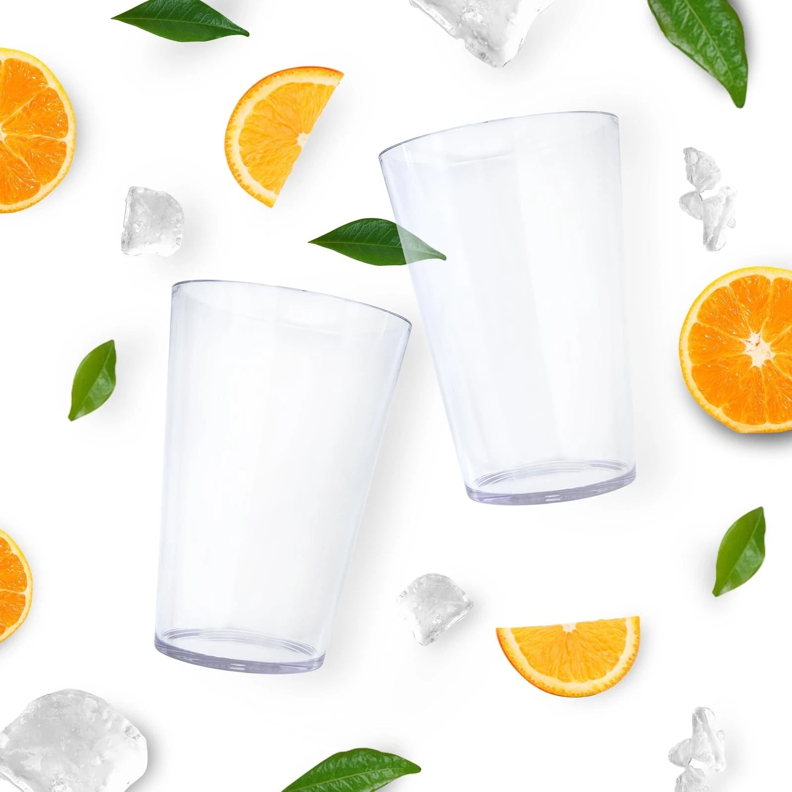 32oz BPA-free Plastic Cups Set of 6 - Reusable, Dishwasher, Freezer Safe | eBay