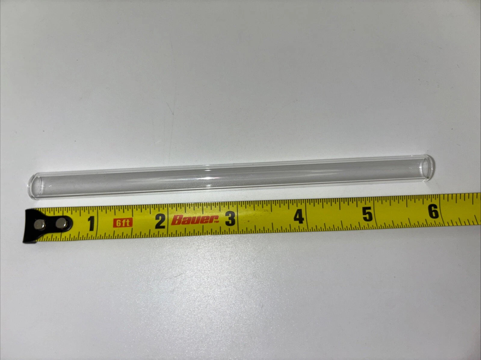 Glass Drinking Straws 4 Pack Reusable Clear 6 Inch Straight Replacement Straws | eBay