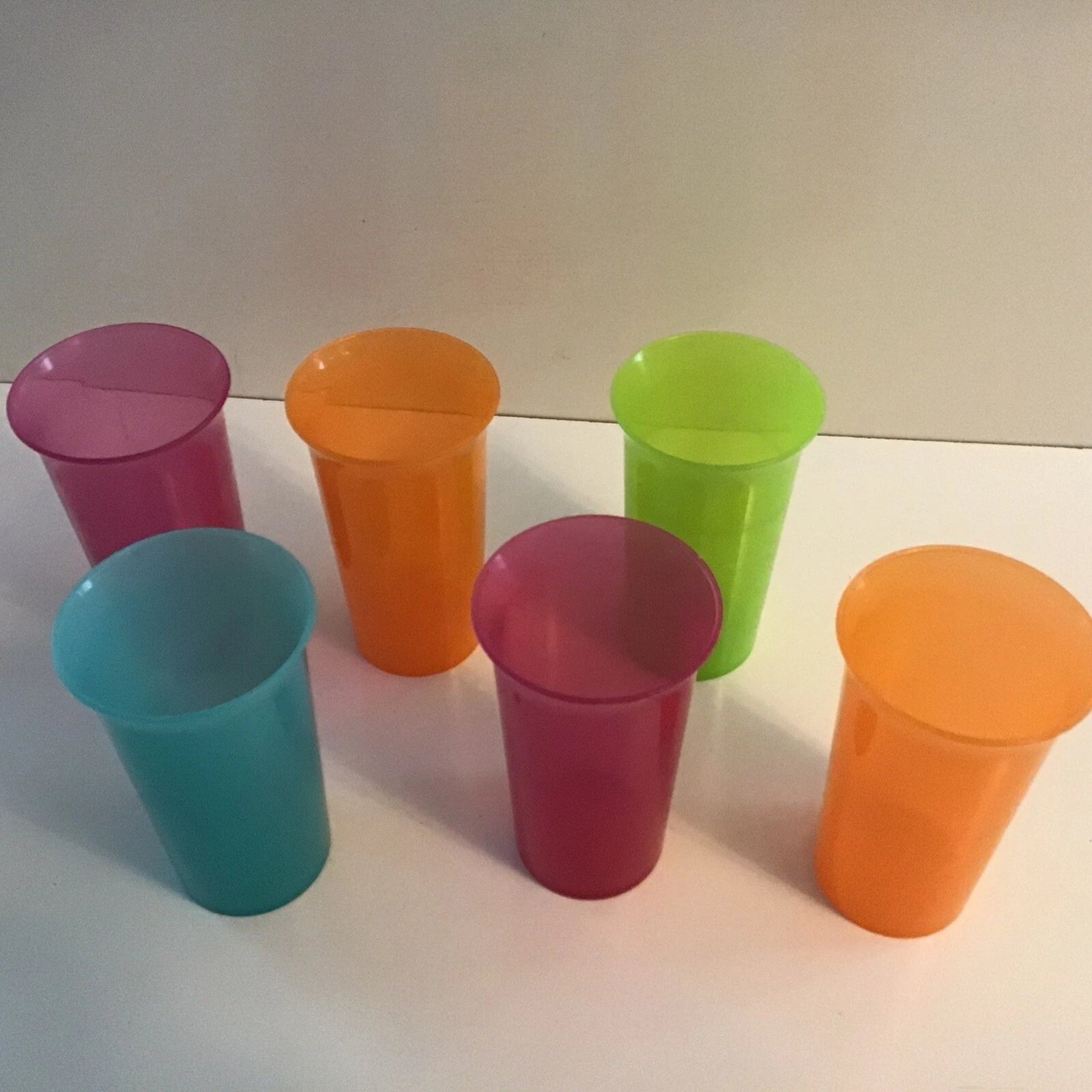 6 Tupperware Bell Tumblers Cups Glasses #2874 | eBay