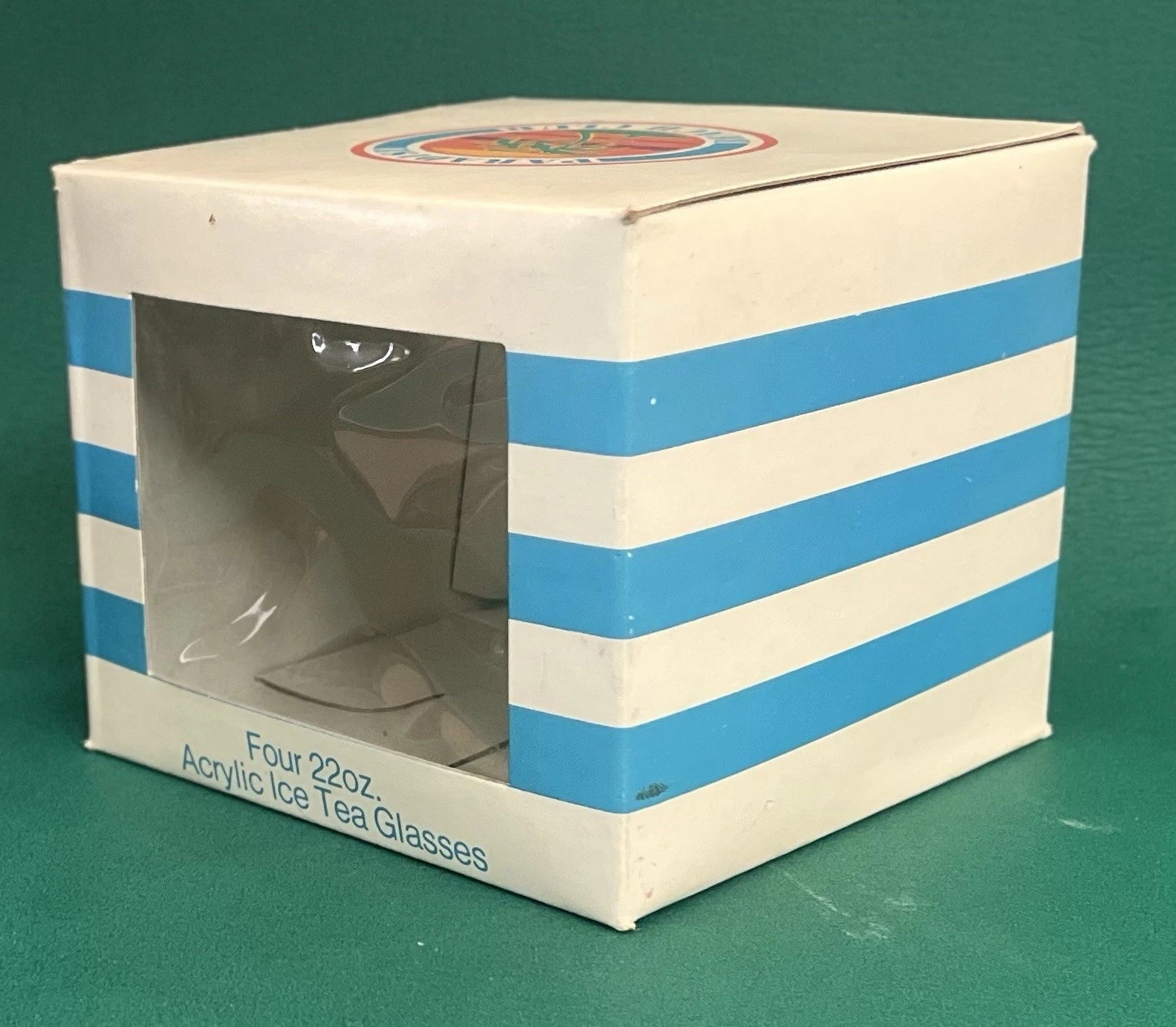 1990s Paradise Beach Club Acrylic Ice Tea Glasses Toucan Design 22oz, Lot of 4 | eBay