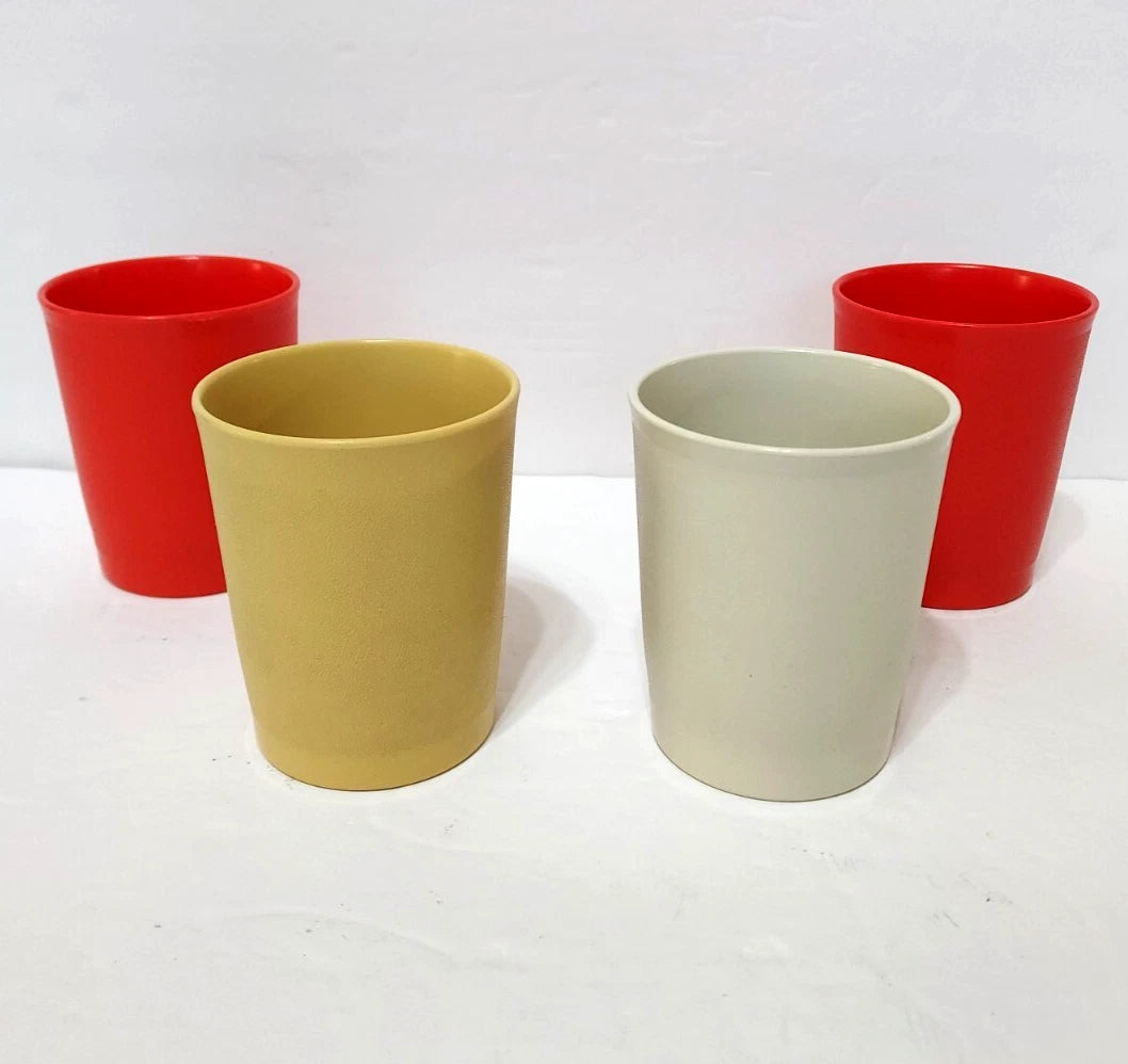 Lot of 5 Vintage Tupperware 6 oz Kids Juice Glasses 1251 No Lids | eBay