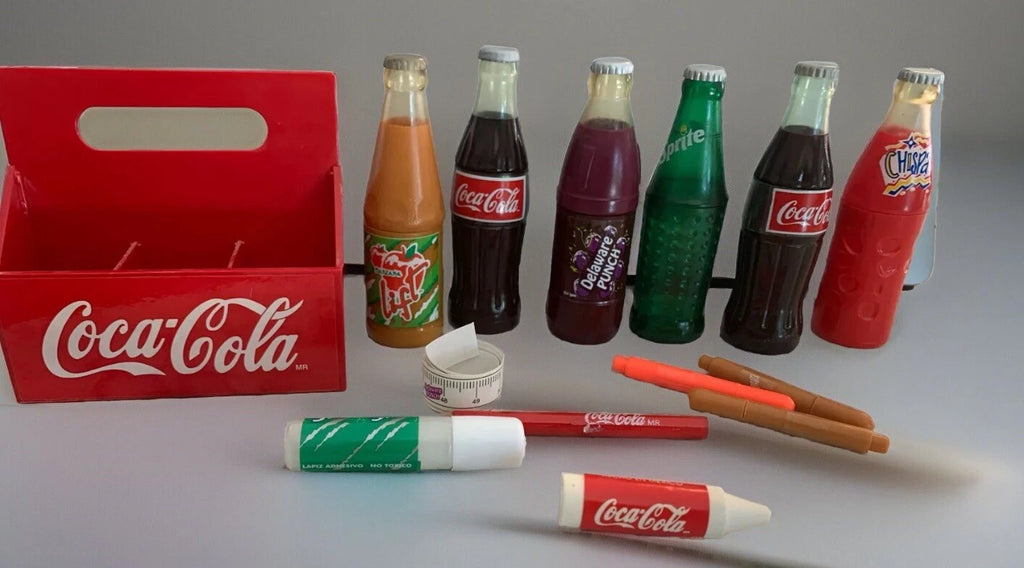 Vintage Coca Cola set of 6 Plastic Bottle | eBay
