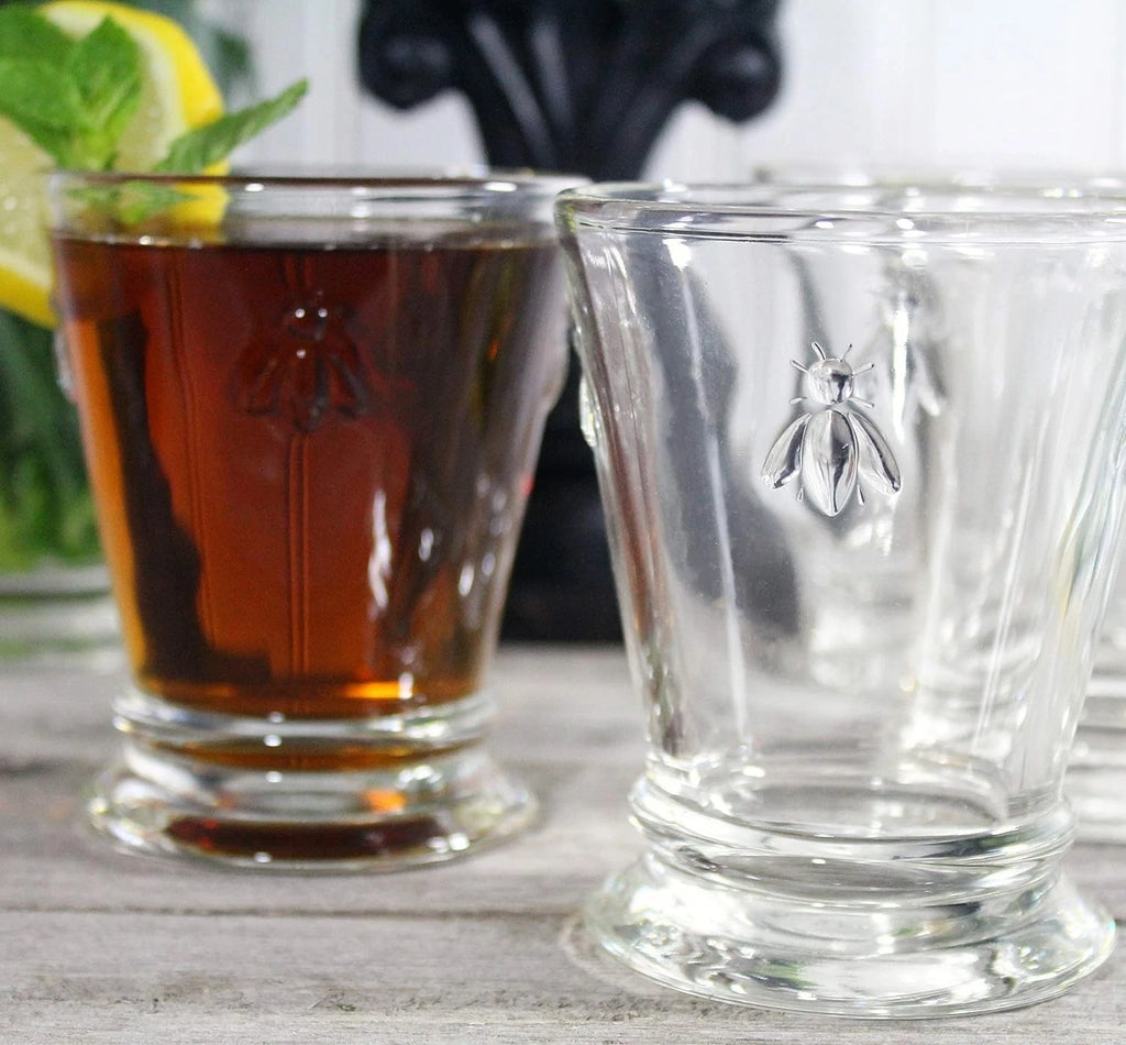 La Rochere Napoleon Bee 9oz Drinking Glasses - Set of 6 Glassware Tumblers | eBay