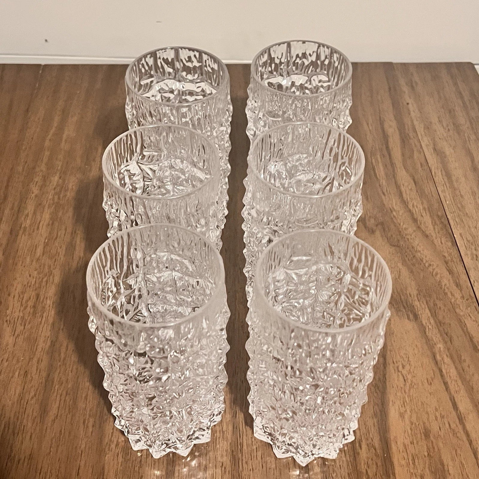 Stotter & Norse Snow Crystal Acrylic Tumblers – Set of 6 – MCM Barware | eBay