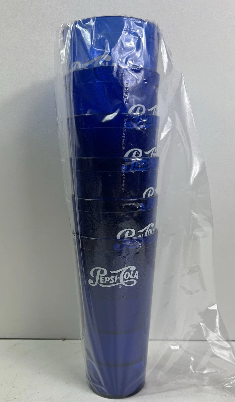 Pepsi Restaurant Cups Blue Carlisle New Lot Of 6 | eBay