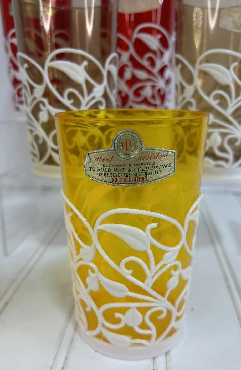 New Vintage cocktail tumblers, KH Hong Kong plastic tumblers, retro barware | eBay