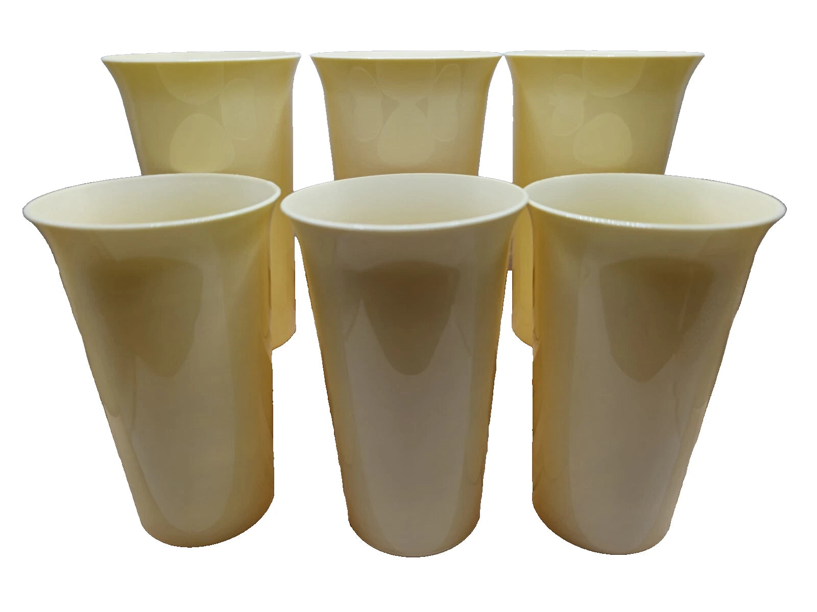 Yellow Tumblers 12 oz Plastic Drinking Cups Vintage | eBay