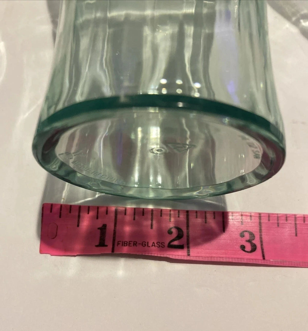 Set of 7 Coca -Cola Green Plastic Tumblers 6” Embossed Logo VTG Style Cups | eBay
