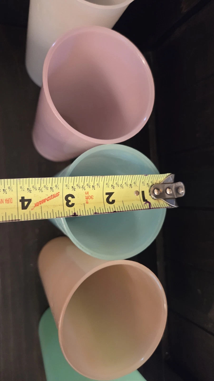VTG. Set of 6 Tupperware Pastel Tumblers Drinking Cups, #107 | eBay