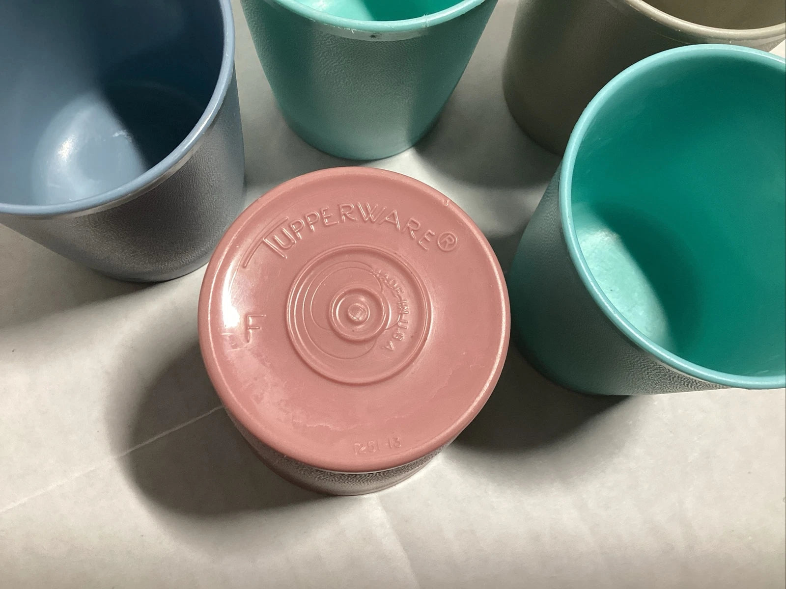 TUPPERWARE #1251 SET OF FIVE 6 OUNCE CUPS | eBay
