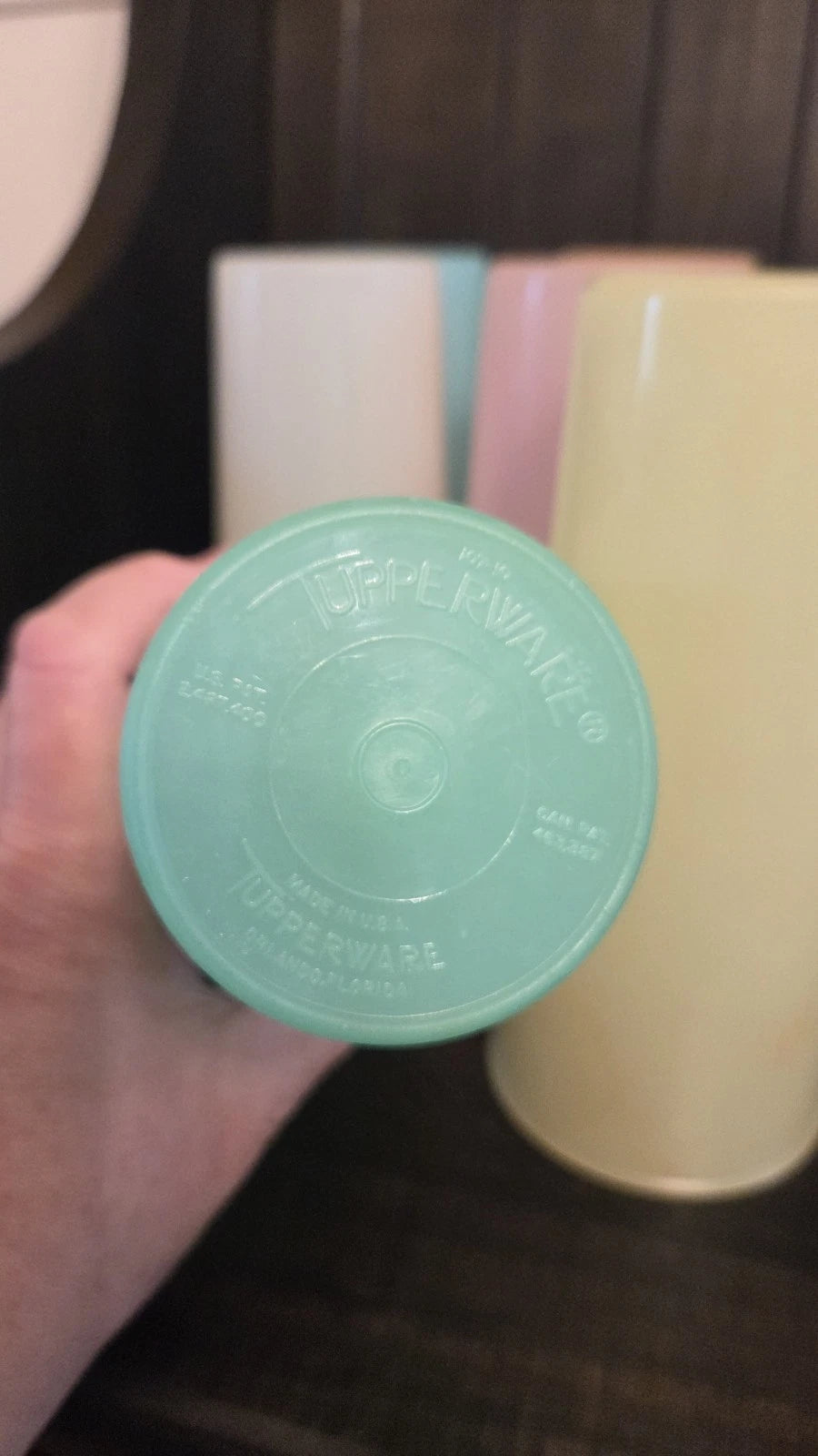 VTG. Set of 6 Tupperware Pastel Tumblers Drinking Cups, #107 | eBay