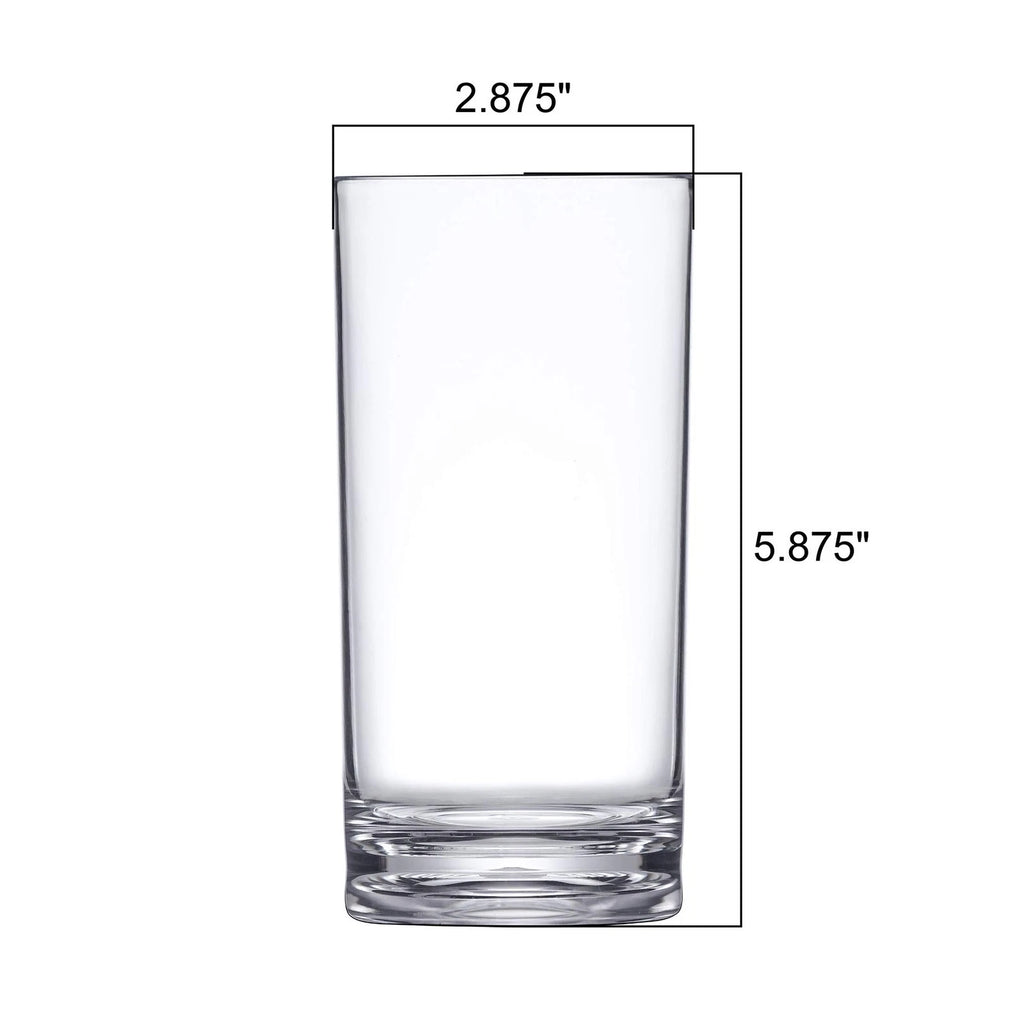 Amazing Abby Probity 16oz Plastic Tumblers Set of 6, BPA-Free, Shatter-Proof,... | eBay